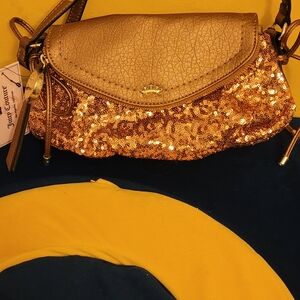 Juicy Couture Gold Sequin Women's Bag